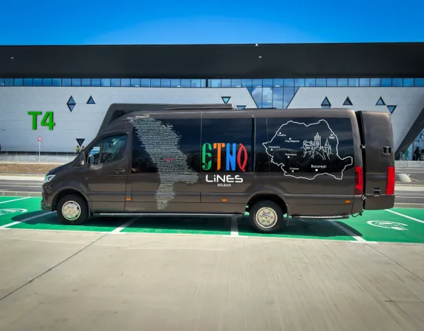 Transport Pasageri Aeroport Iași - Chișinău cu EtnoLines: Confort, Siguranță și Eficiență